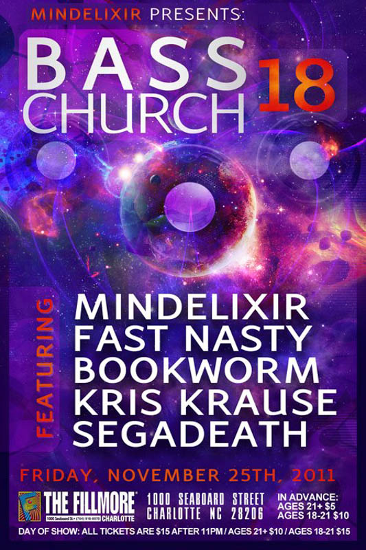 Mindelixir Presents Bass Church 18
